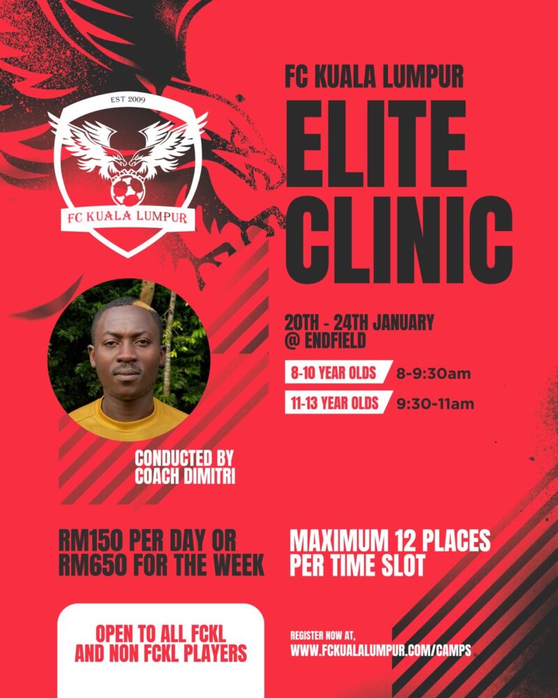 FCKL Elite Football Clinic (Open to All)